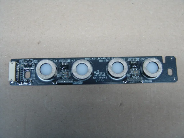 Плата кнопок базы самоочистки ZW2X_KEY_BOARD_V1.1 PVCRAC 7750 WIFI IQ HOME - миниатюра 3