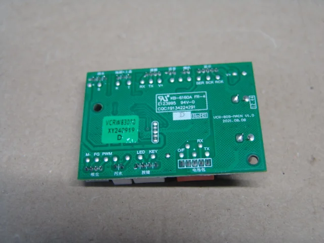 Плата управления пылесосом VCR-809-MAIN V1.0 Redkey W12 PRO - миниатюра 2