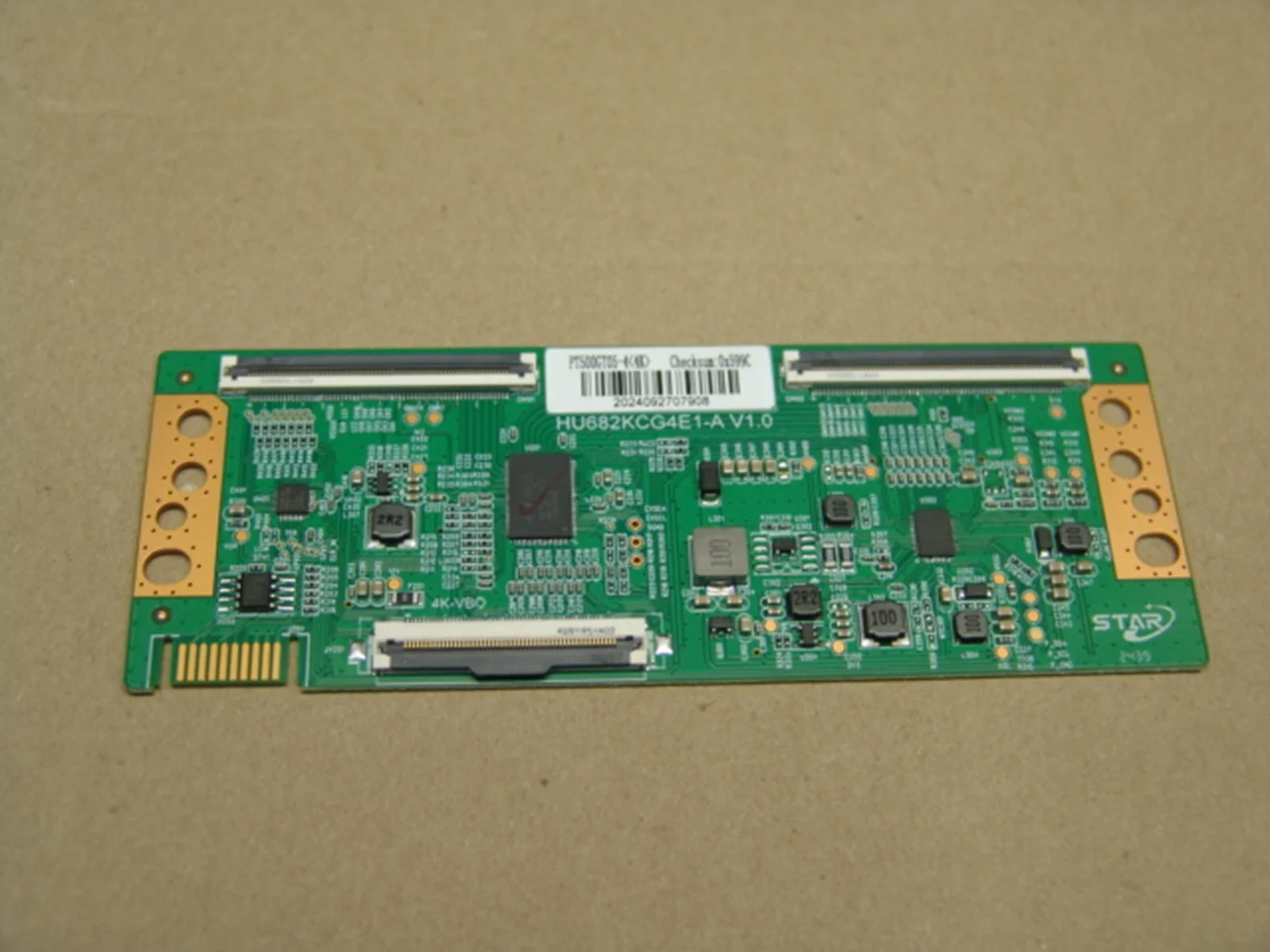 Плата тэкон HU682KCG4E1-A V1.0 50FSU38 - миниатюра 2