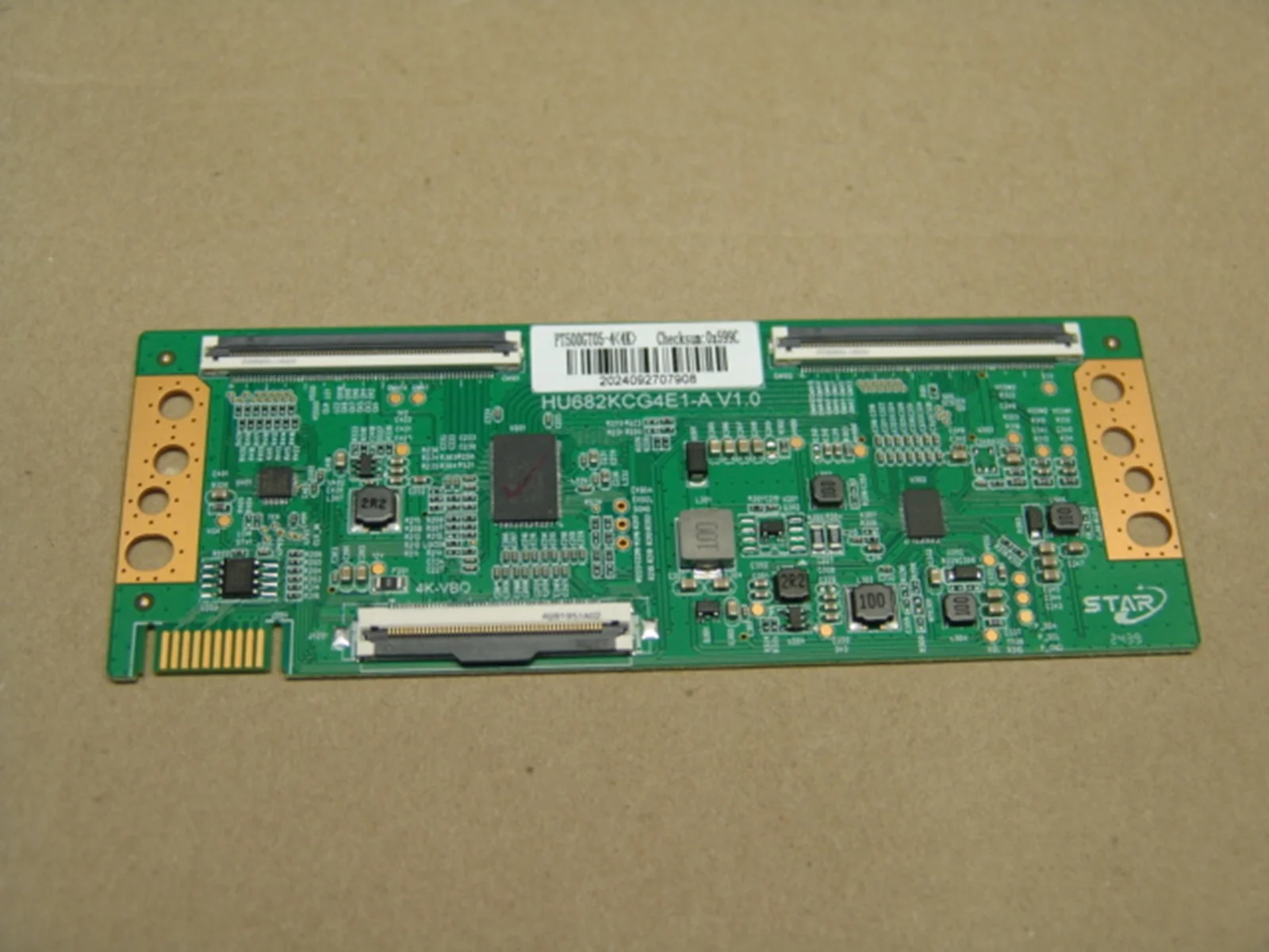 Плата тэкон HU682KCG4E1-A V1.0 50FSU38 - миниатюра 3