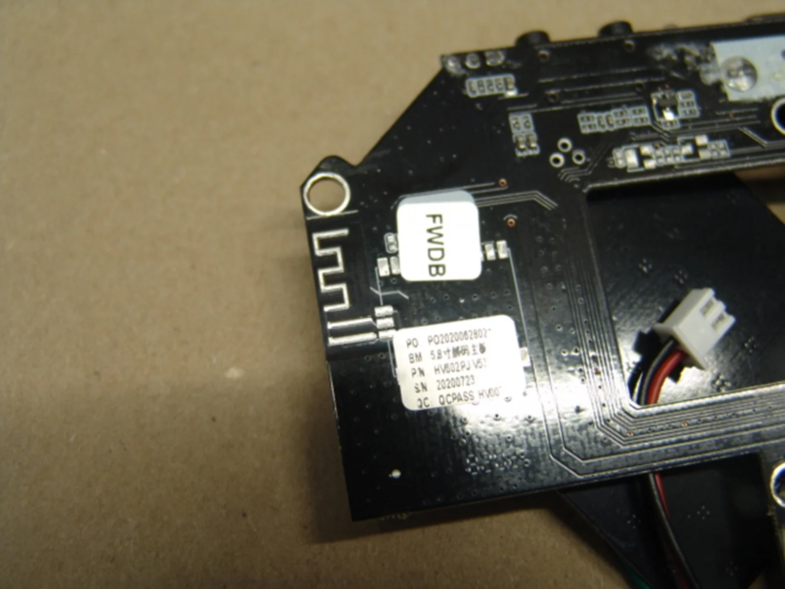 Плата управления проектором HV602PJ V56.13 FWDB с платой кнопок - миниатюра 5