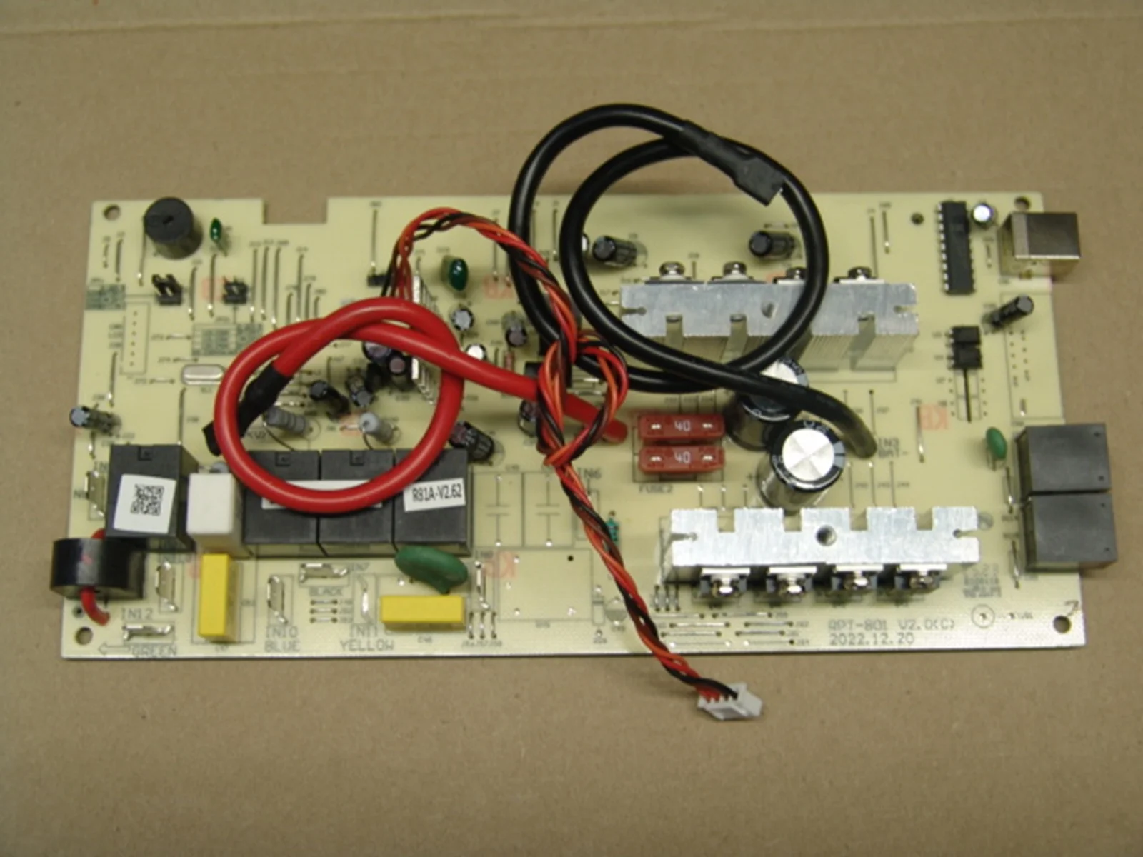 Силовая плата ИБП RPT-801 V2.0 112-R801-821-00N - миниатюра 4