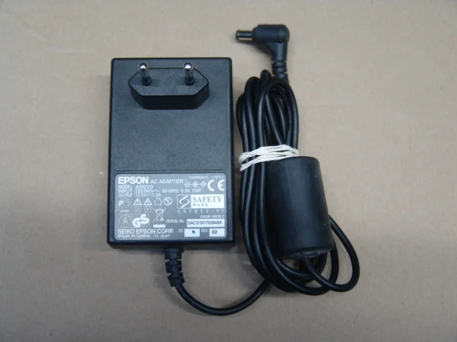Блок питания сканера EPSON A392VD 13.5V 1.2A - миниатюра 3