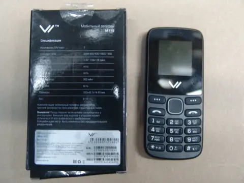 Сотовый телефон M115 Vertex