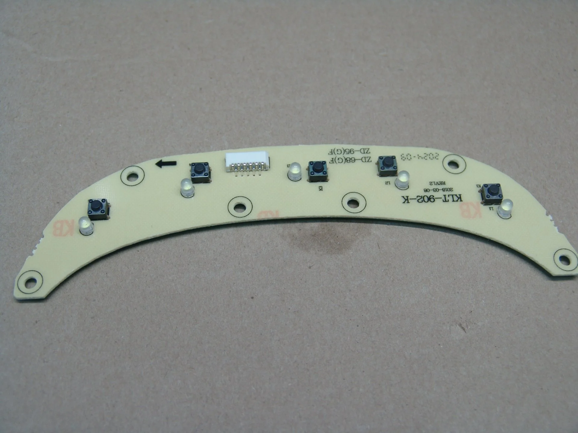 Плата кнопок термопота KLT-902-K REV1.2 - изображение 1