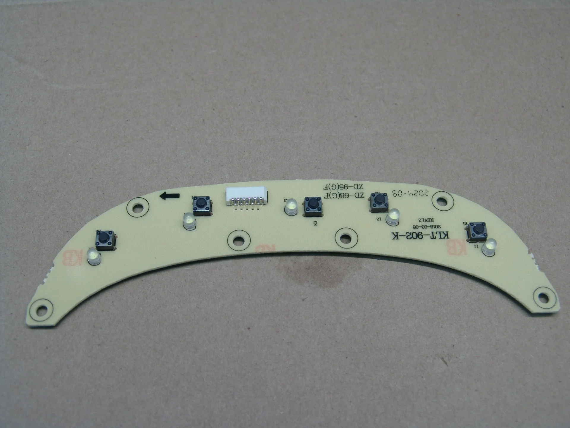 Плата кнопок термопота KLT-902-K REV1.2 - миниатюра 2