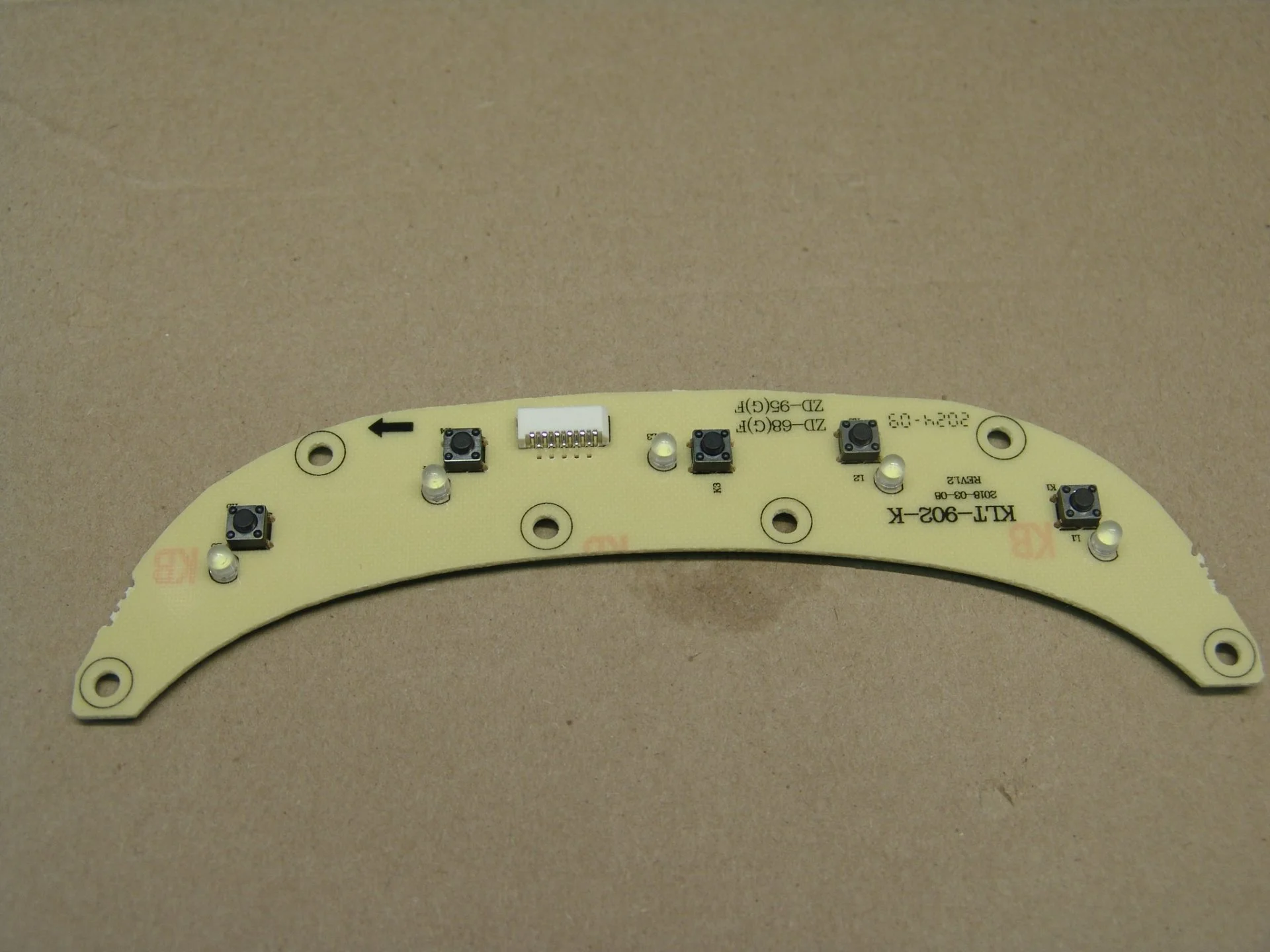 Плата кнопок термопота KLT-902-K REV1.2 - миниатюра 3