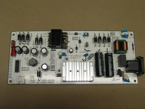 Плата питания ТВ TCL G0101-000226 40-L12JW1-PWD1KG