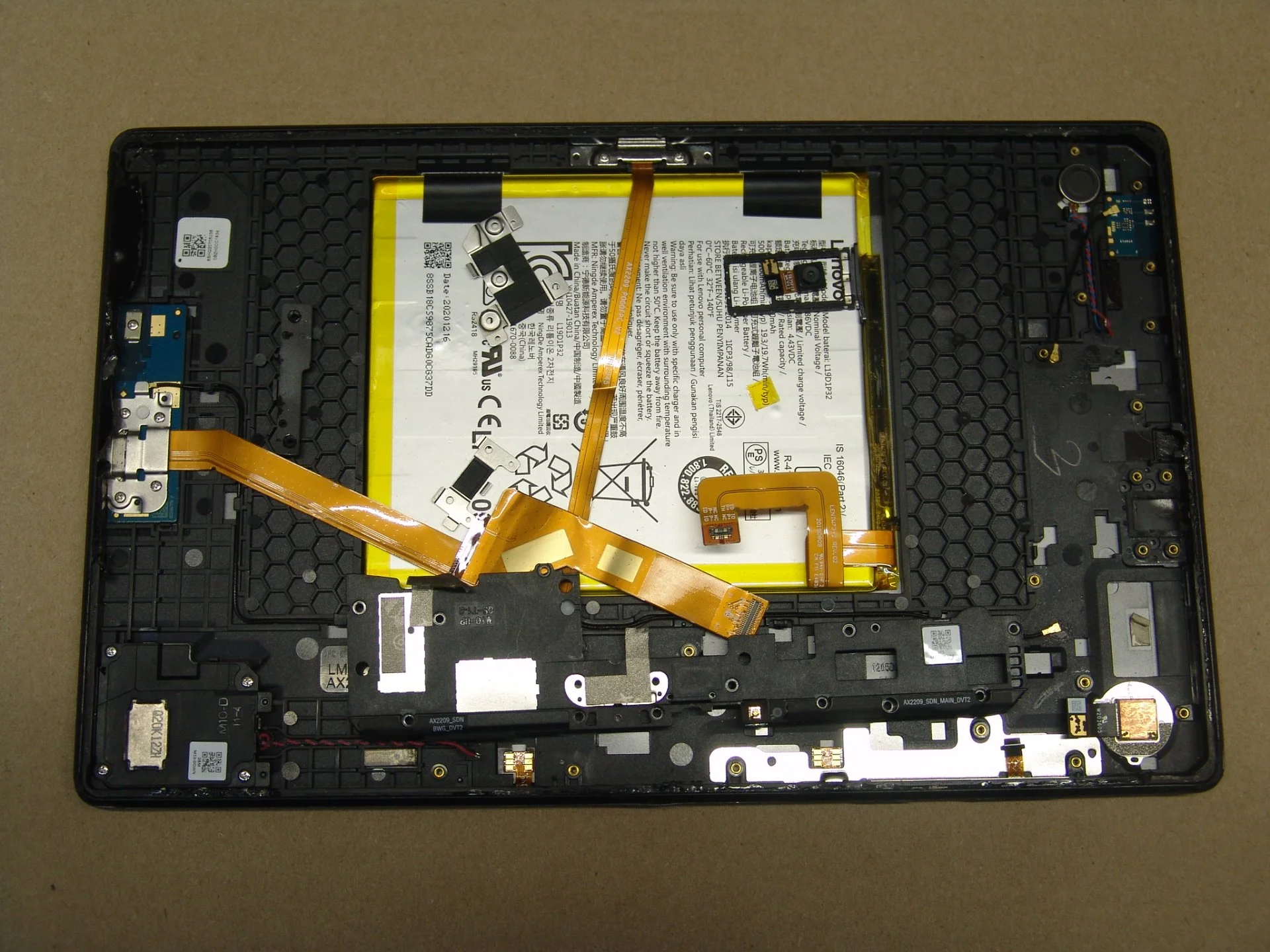 Запчасти для планшета TB-X606 Lenovo - миниатюра 3