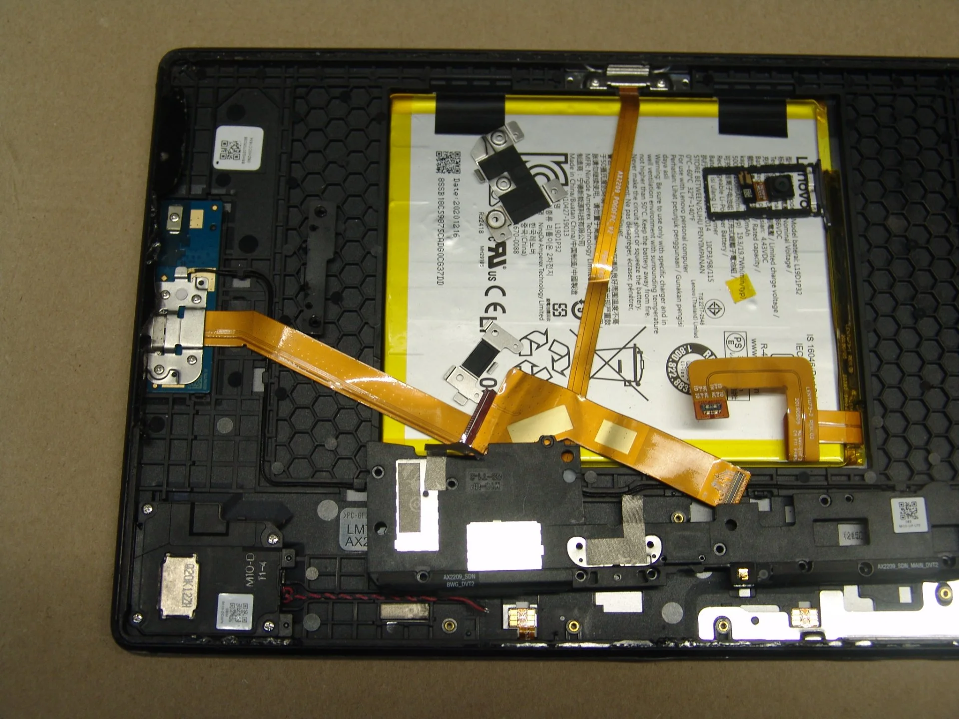 Запчасти для планшета TB-X606 Lenovo - миниатюра 5