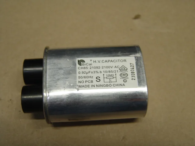 Конденсатор микроволновки ch85-21092-2100v-ac - миниатюра 3