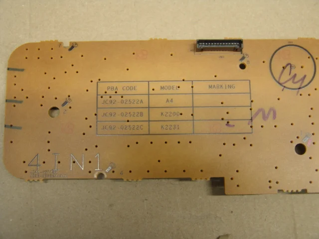 Плата управления JC92-02522C - миниатюра 4