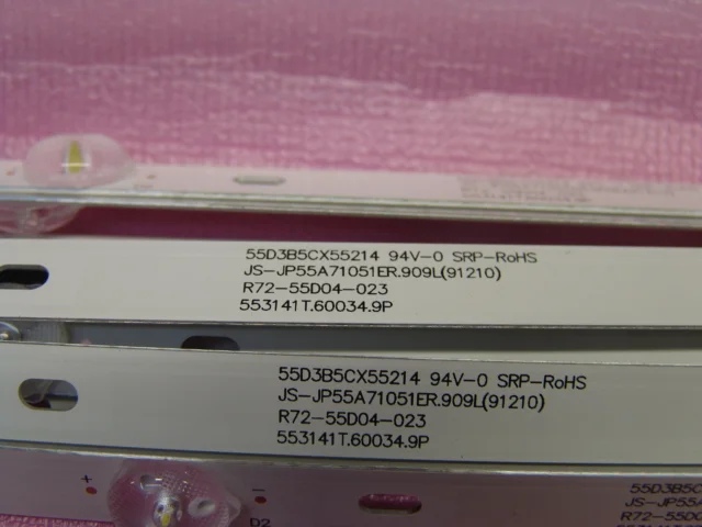 Комплект линеек подсветки JS-JP55A71051ER.909L - миниатюра 3