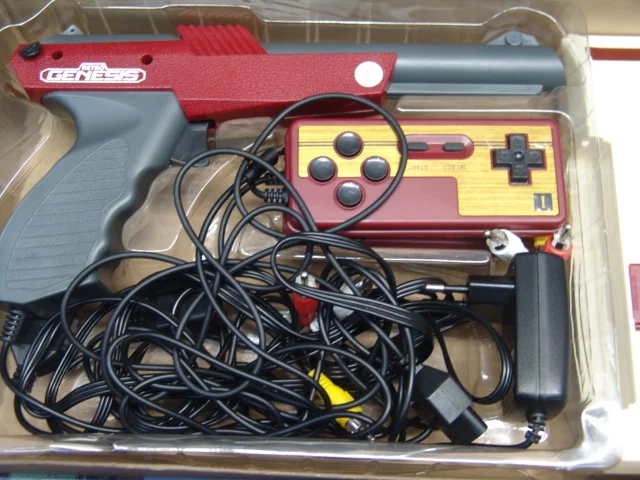 Игровая приставка RETRO GENESIS C-56 8 Bit Lasergun - миниатюра 3
