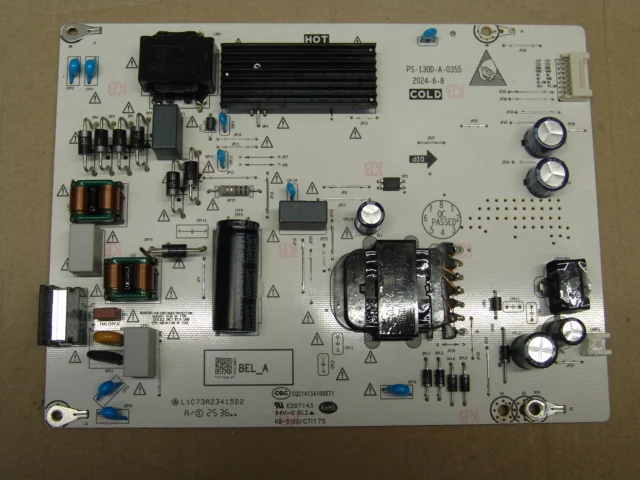 Плата питания ТВ PS-1300D-A-0355 L1C73A23415D2 - изображение 1