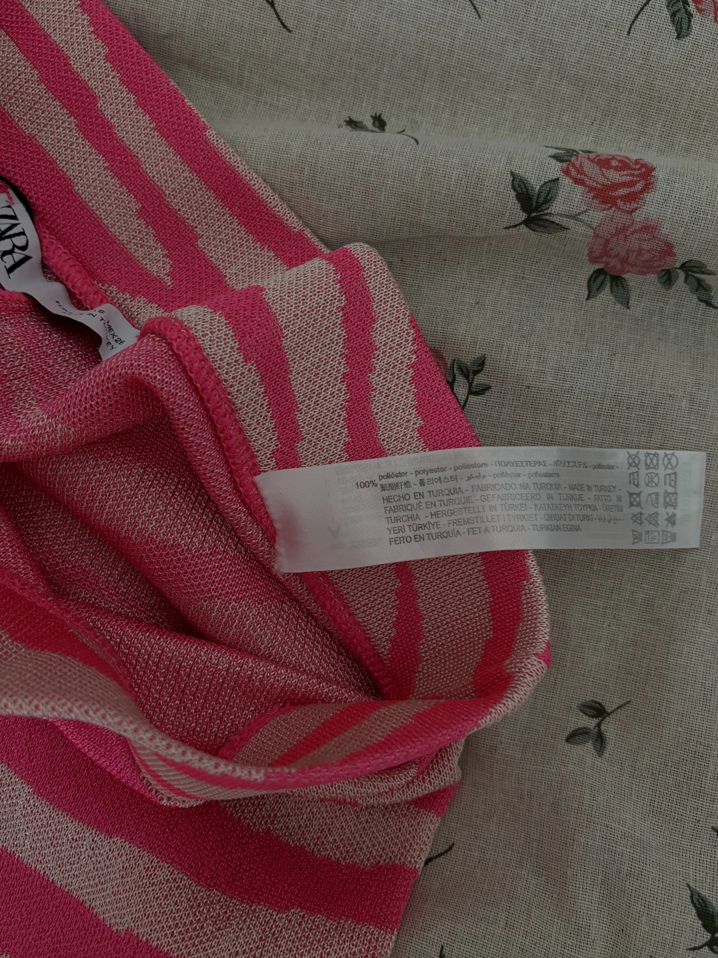Кюлоты ярко-розовые zara 42 р - миниатюра 2