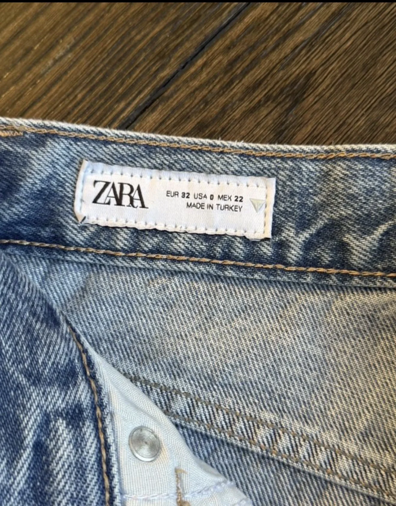 Джинсы Zara wide leg - миниатюра 3