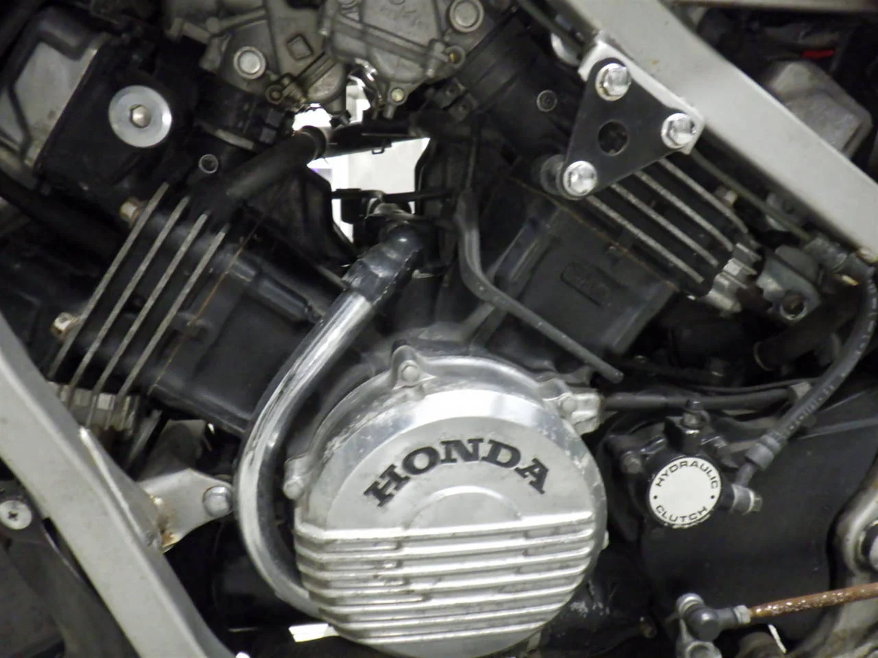 Мотоцикл спорт турист Honda VF750F спортбайк рама RC15 гв 1982 пробег 10 т.км - миниатюра 11