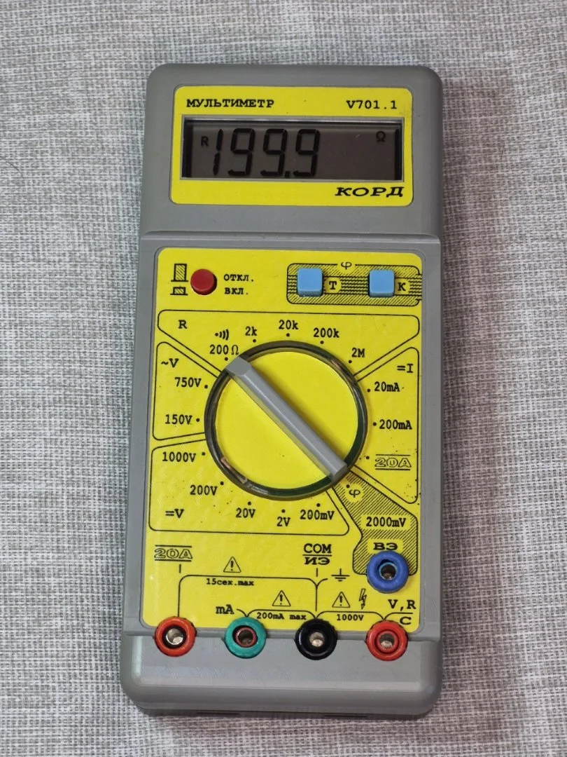 Мультиметр специализированный V701.1 Корд - миниатюра 2