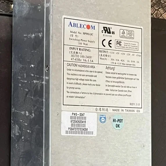 Серверные блоки питания 1U, 2U, NAS, игровой 800W - миниатюра 3
