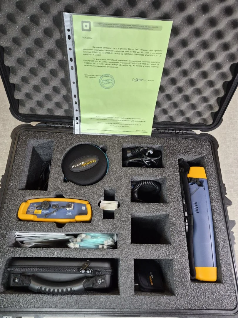 Оптический рефлектометр Fluke OF-500 SM/MM (комплект) - миниатюра 2