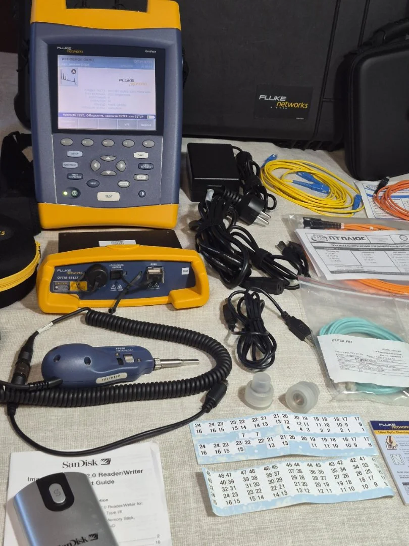 Оптический рефлектометр Fluke OF-500 SM/MM (комплект) - миниатюра 3