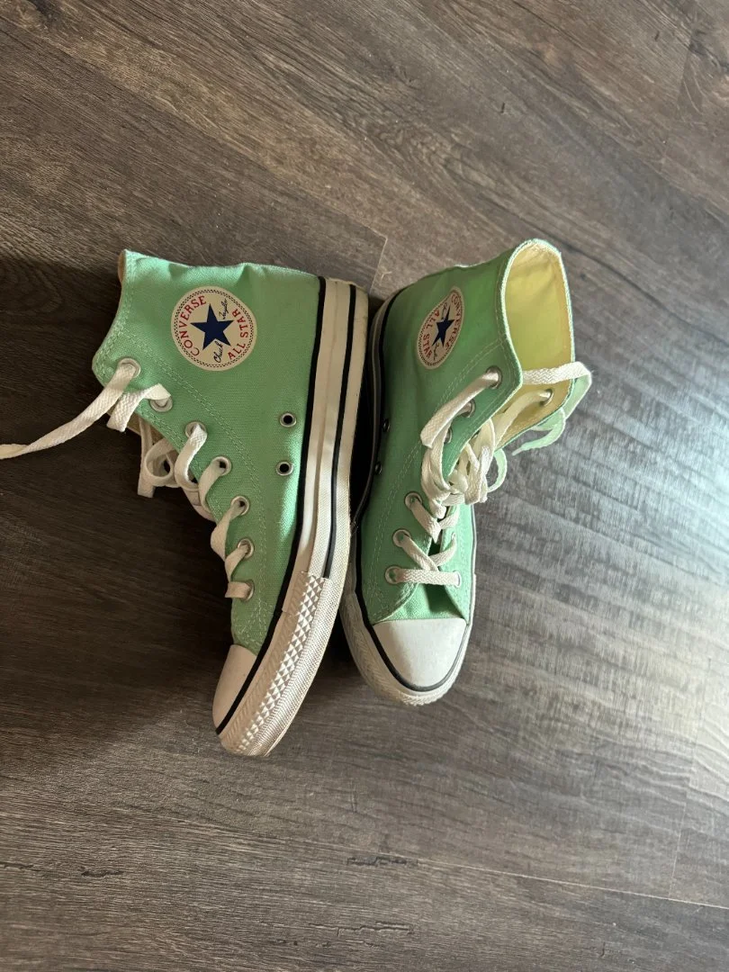 Кеды converse all stars мятные. Оригинал, прекрасное состояние - миниатюра 4