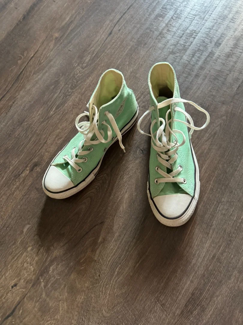 Кеды converse all stars мятные. Оригинал, прекрасное состояние - миниатюра 5
