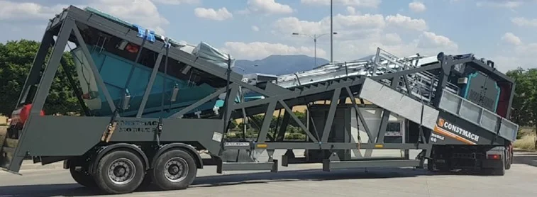 Мобильный бетонный завод Констмач Constmach - миниатюра 2