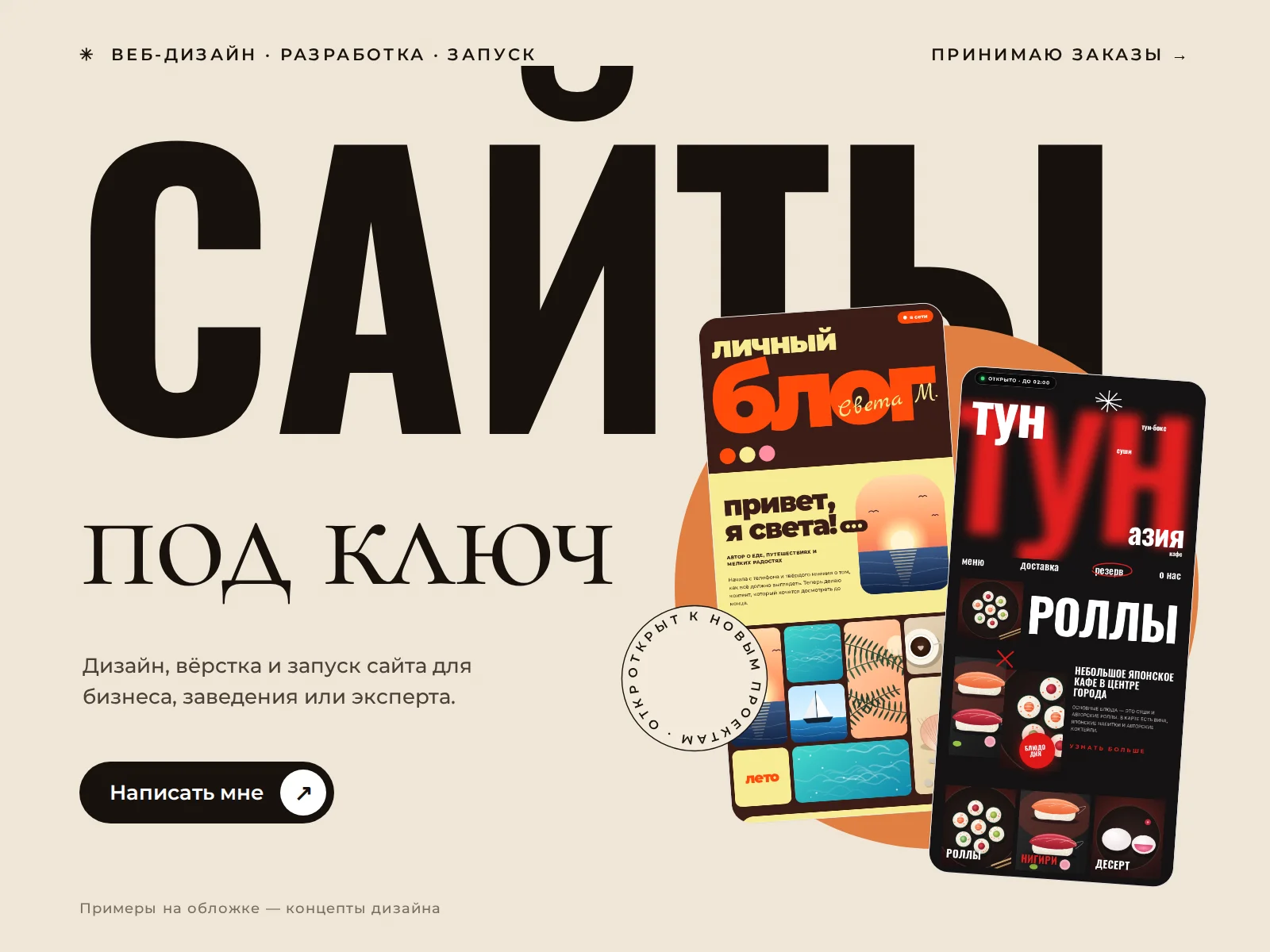 Разработка сайтов под ключ - изображение 1