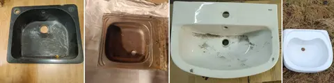 Раковина Grohe и умывальник