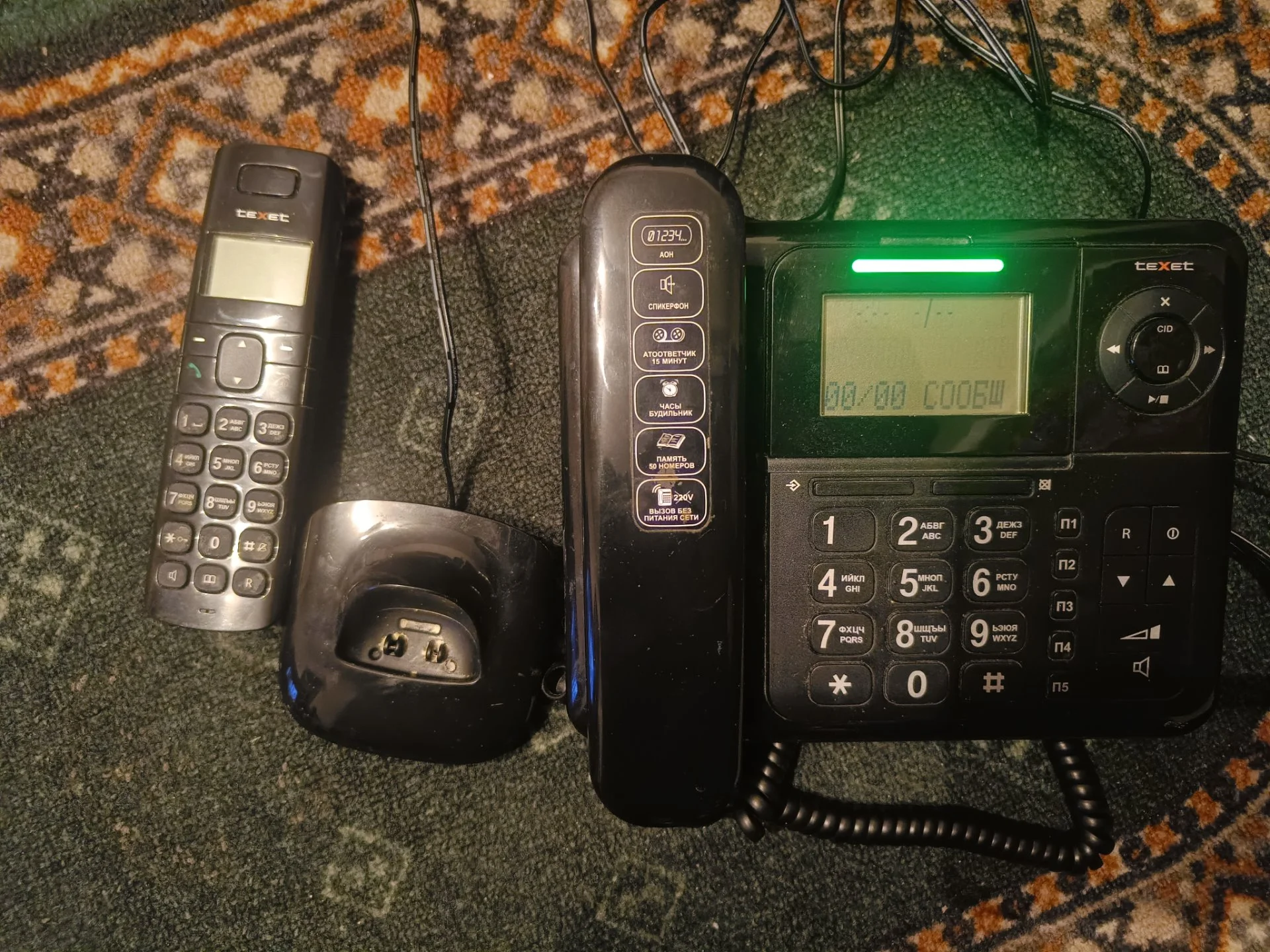 Телефоны TX -d7055a и Panasonic KX-TCM438BX - изображение 1