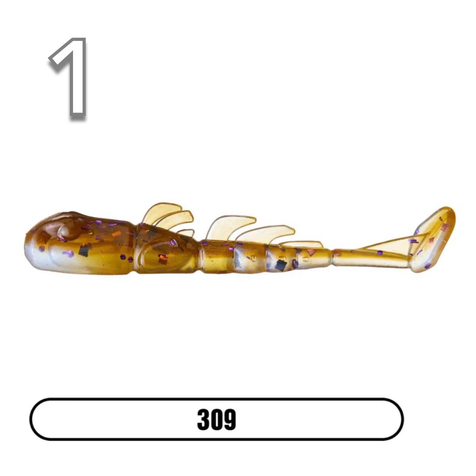 Invader 3’’ от XZone Lures cиликоновая приманка - миниатюра 2