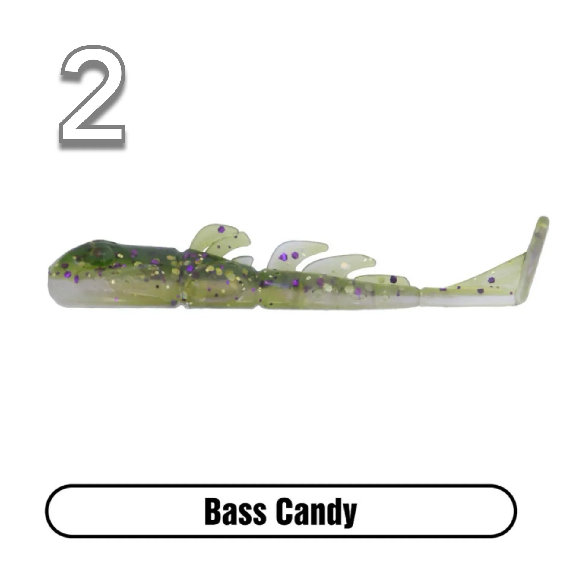Invader 3’’ от XZone Lures cиликоновая приманка - миниатюра 3