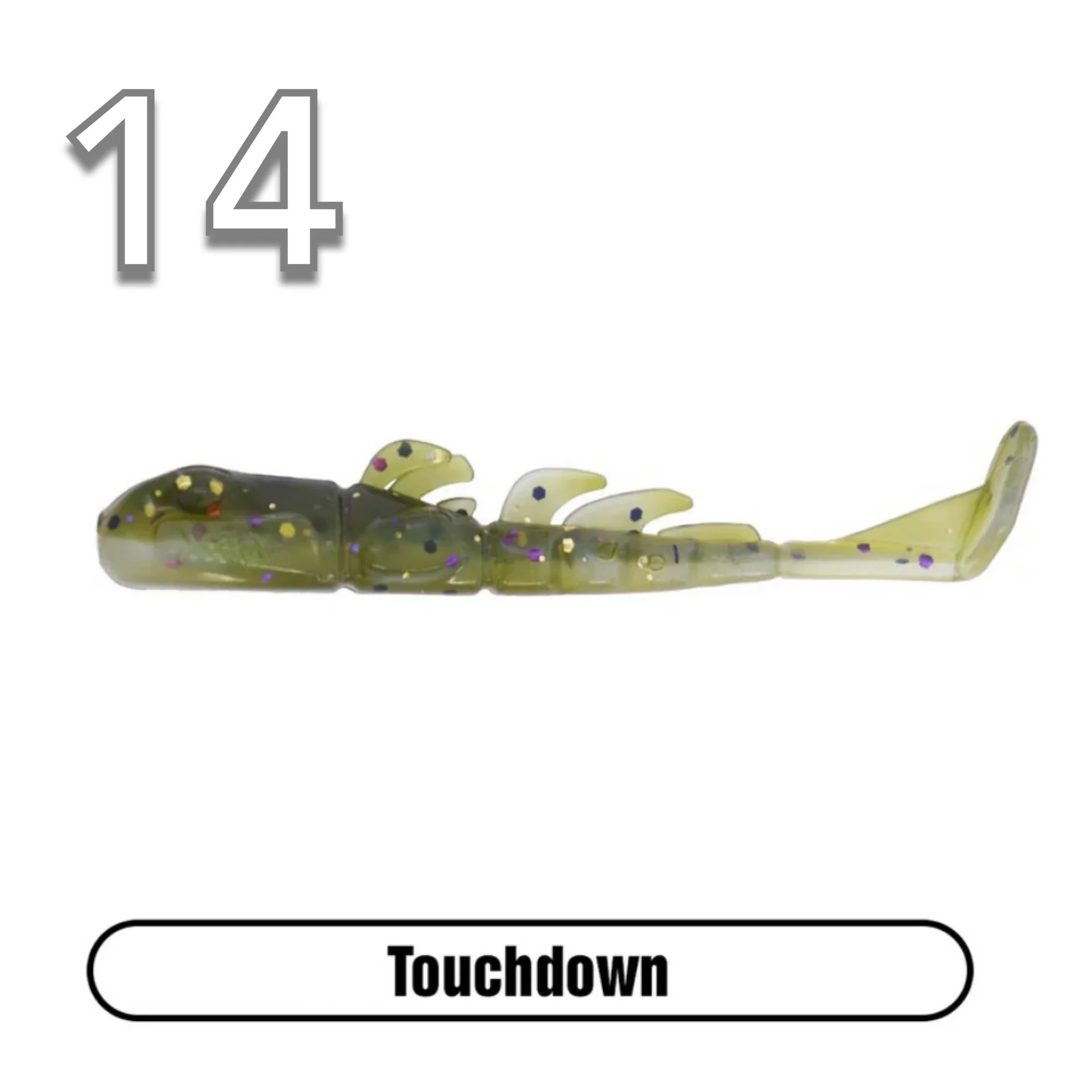 Invader 3’’ от XZone Lures cиликоновая приманка - миниатюра 15
