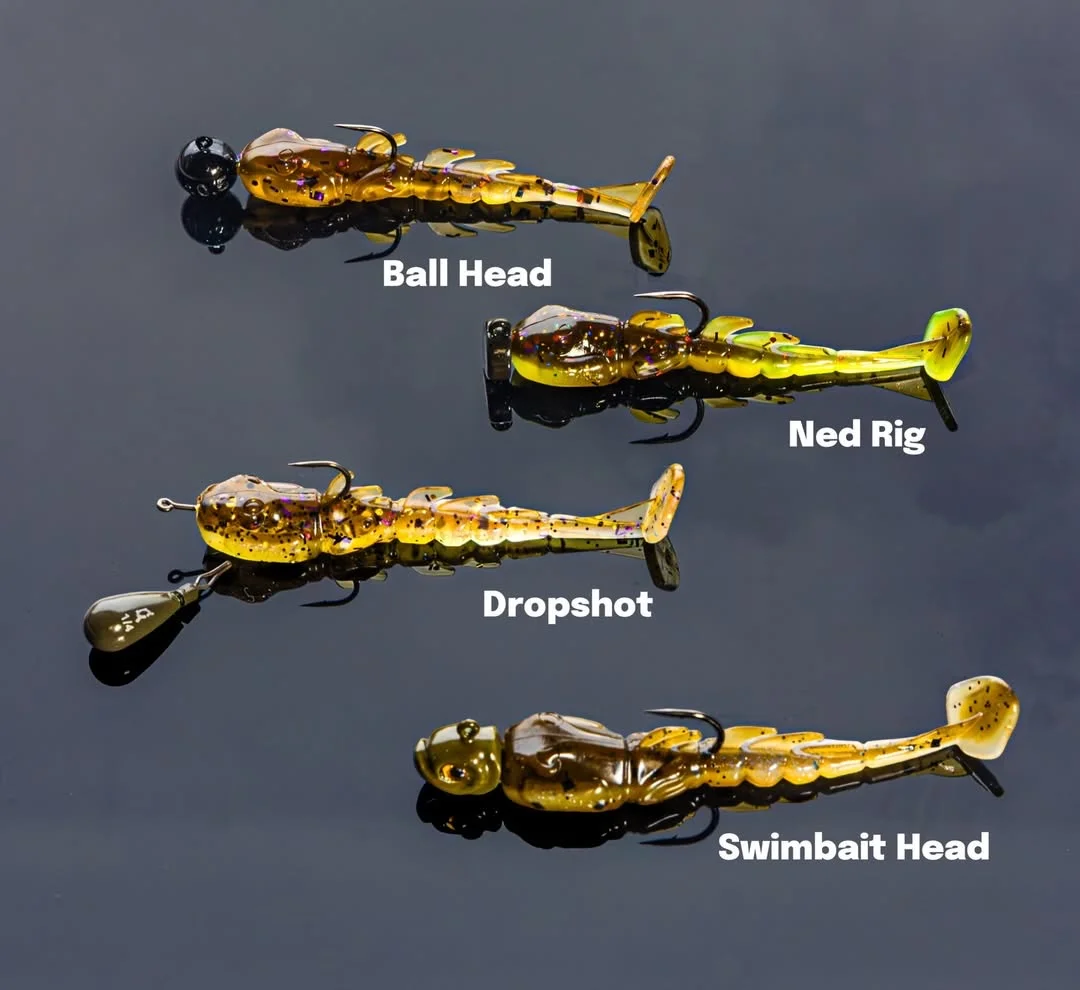 Invader 3’’ от XZone Lures cиликоновая приманка - миниатюра 16
