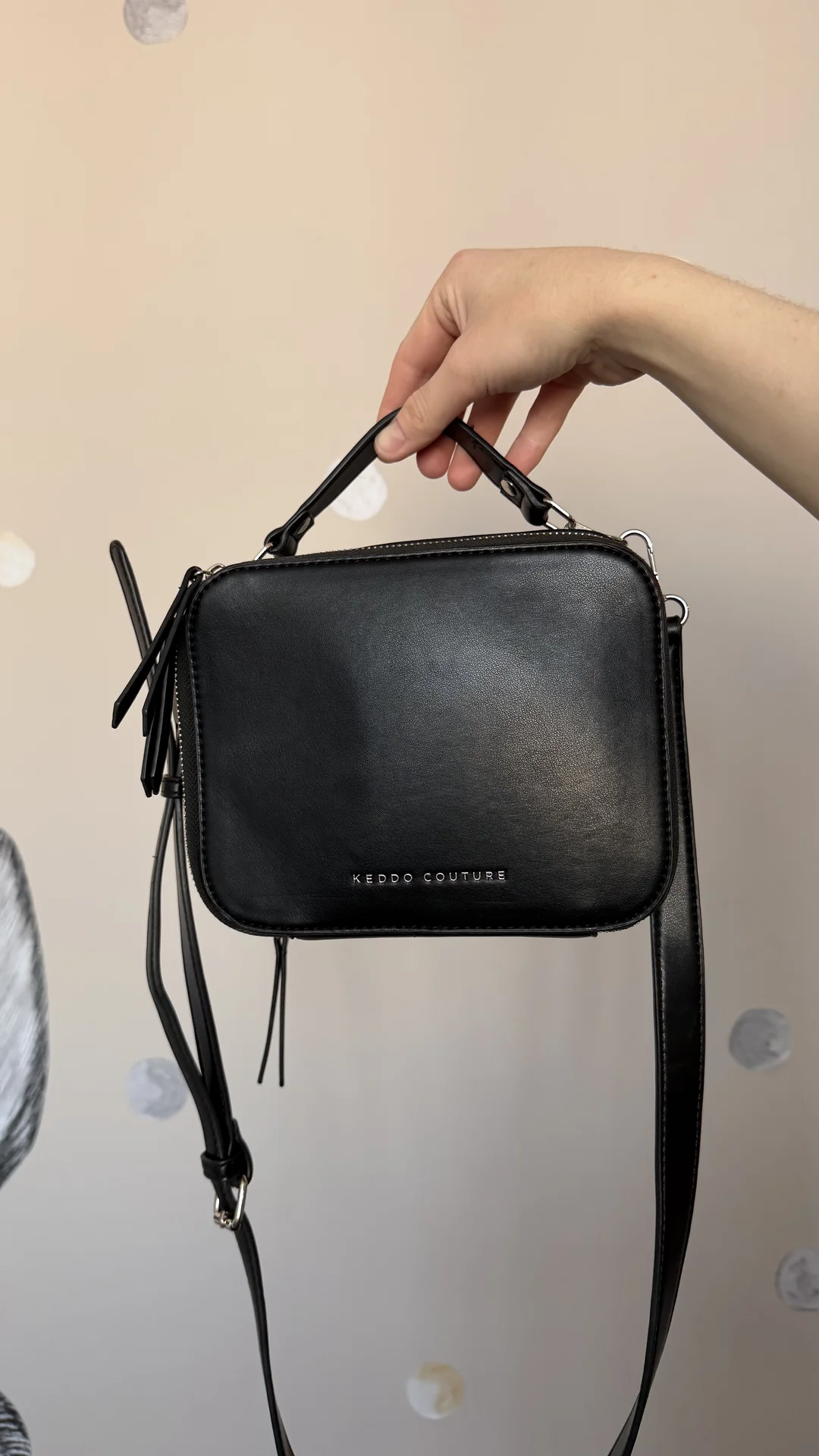Стильная чёрная сумка Keddo Couture - изображение 1