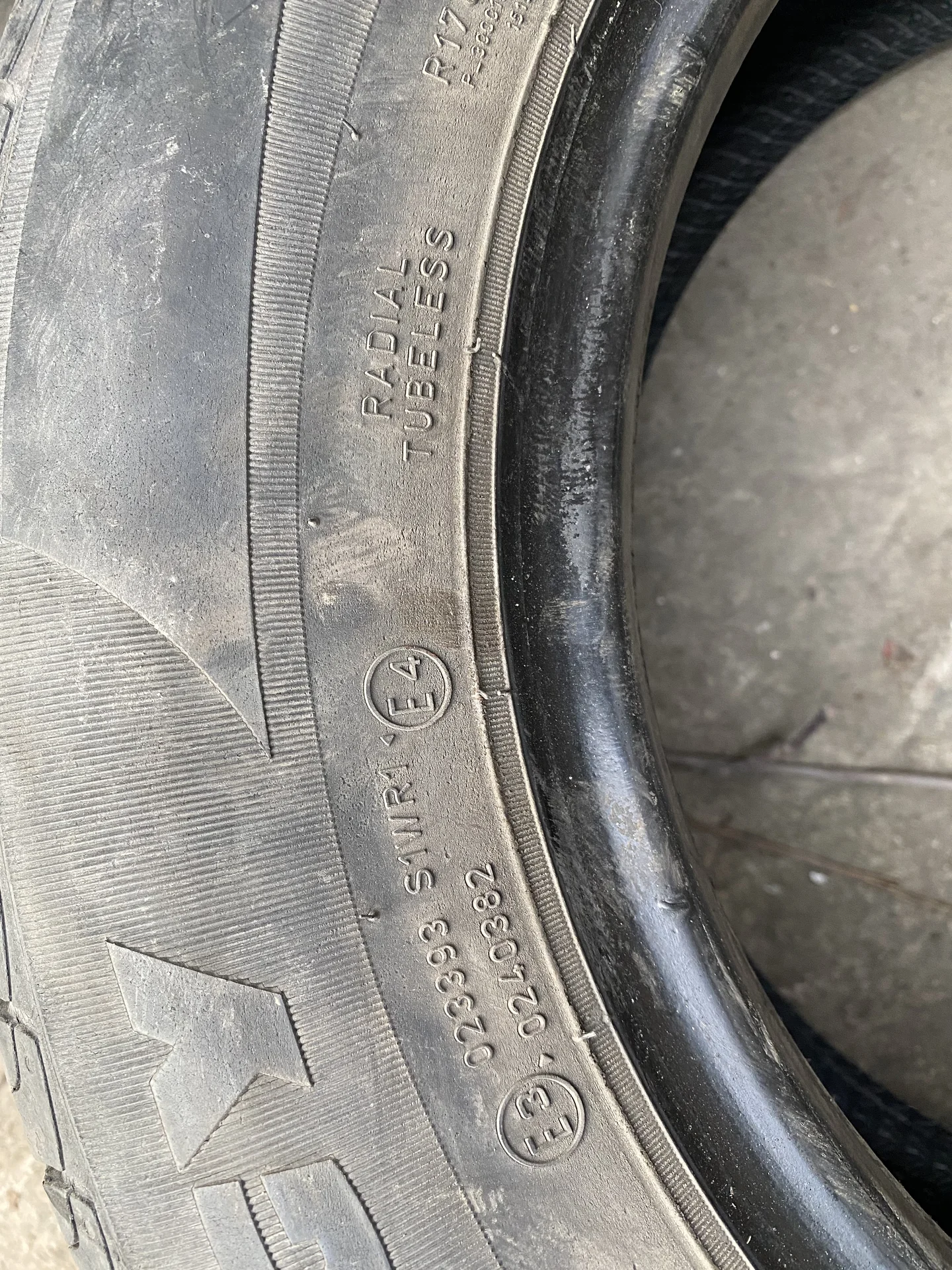 Комплект летних шин Formula Energy 175/70 r13(б/у) - миниатюра 4
