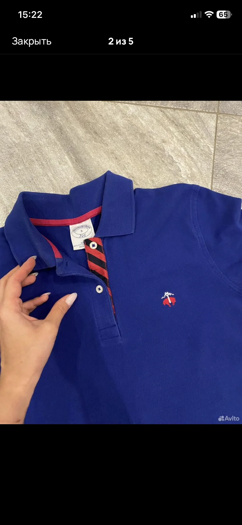 Поло Brooks Brothers (оригинал) - изображение 1