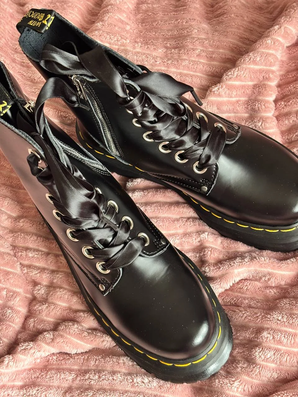 Ботинки Dr Martens Jadon Max на платформе - миниатюра 3