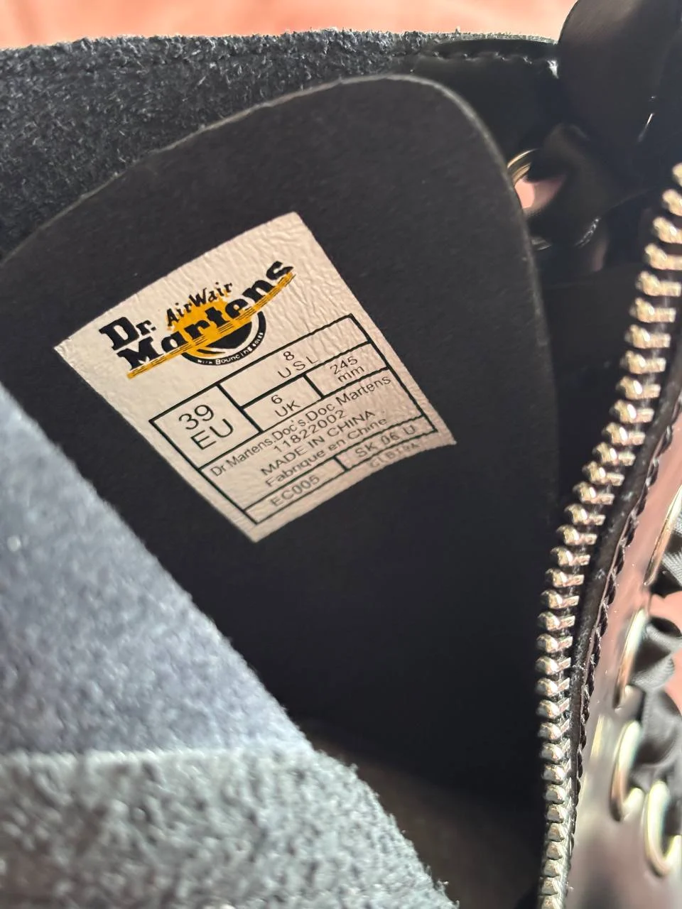 Ботинки Dr Martens Jadon Max на платформе - миниатюра 5