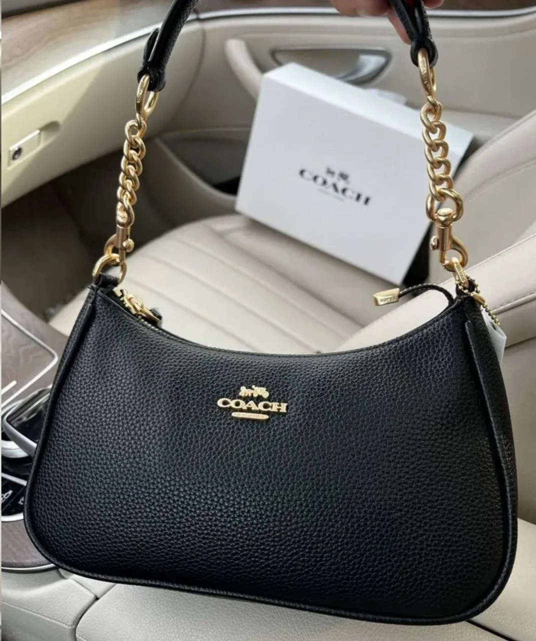 Сумка женская coach мини - миниатюра 4