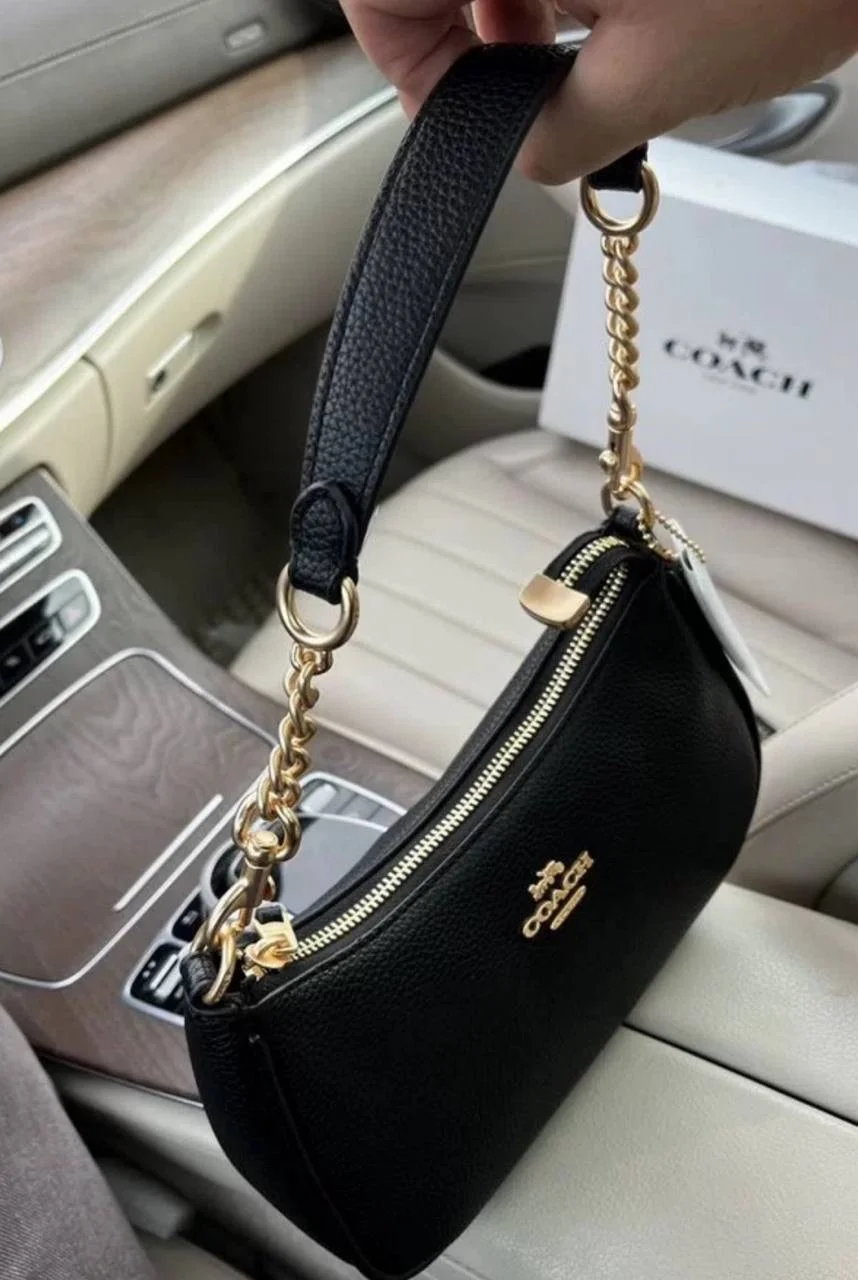 Сумка женская coach мини - миниатюра 6