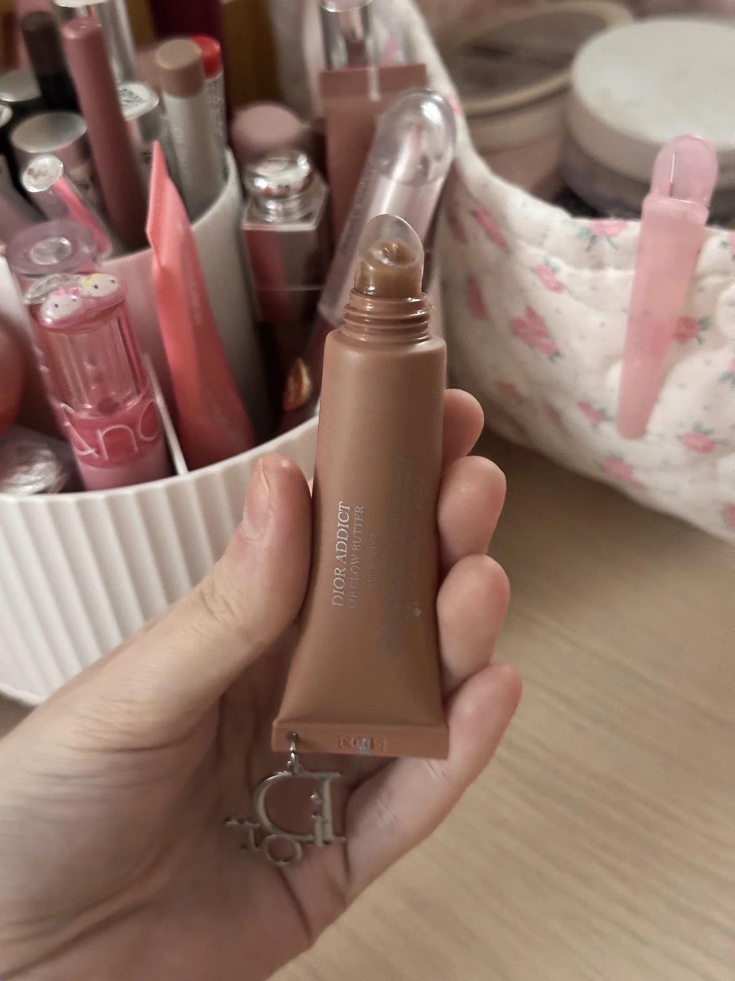 dior lip glow butter оттенок 103 toffee - миниатюра 3