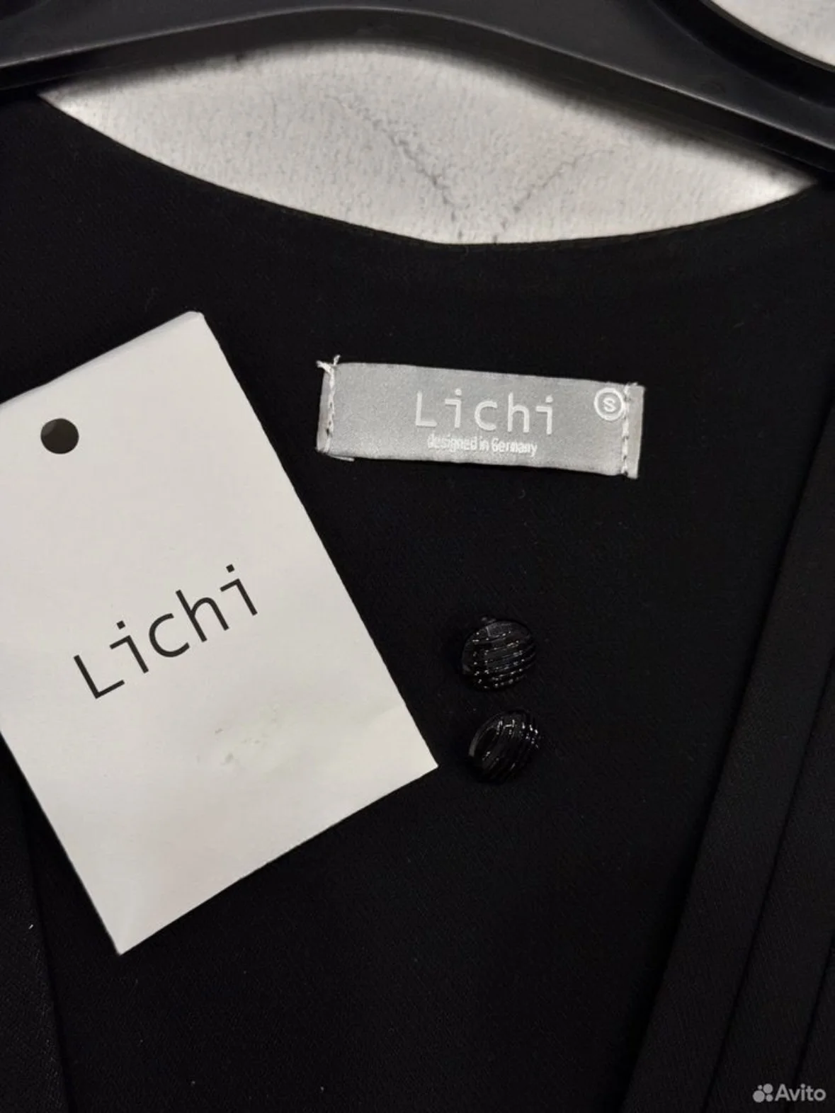 Черное платье lichi xs - миниатюра 4
