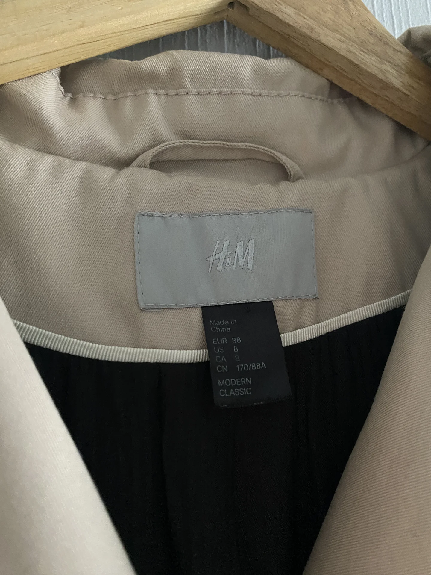 Тренч плащ H&M Premium - миниатюра 2