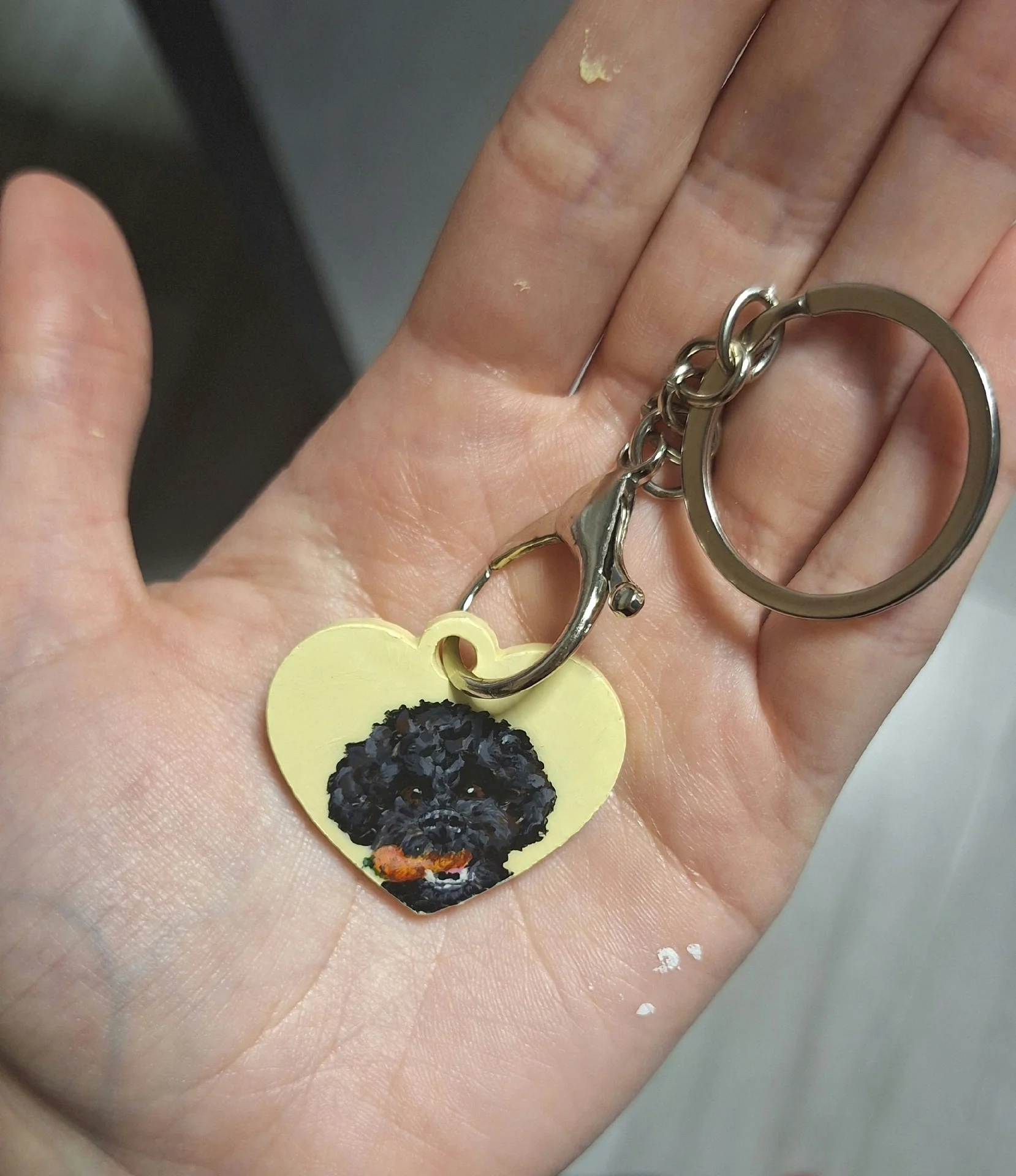 Брелок/кулон с портретом питомца - миниатюра 2