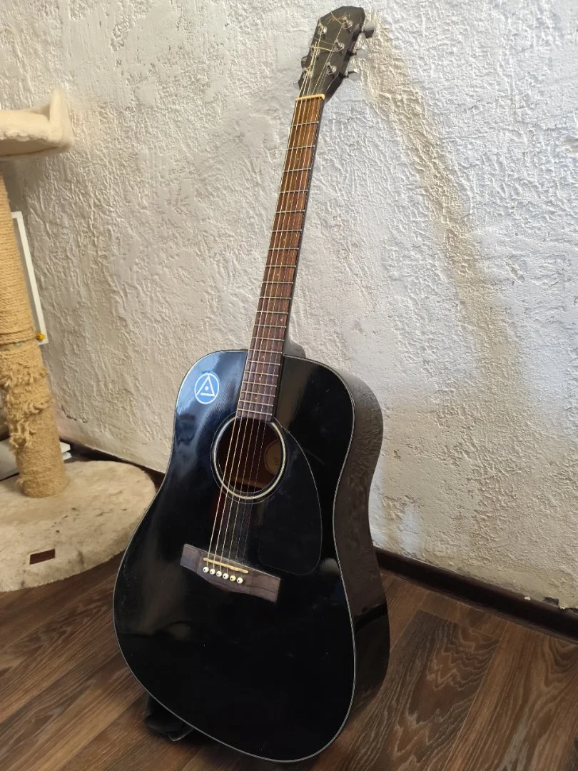 Акустическая гитара Fender CD-60 BK-DS-V2 - изображение 1