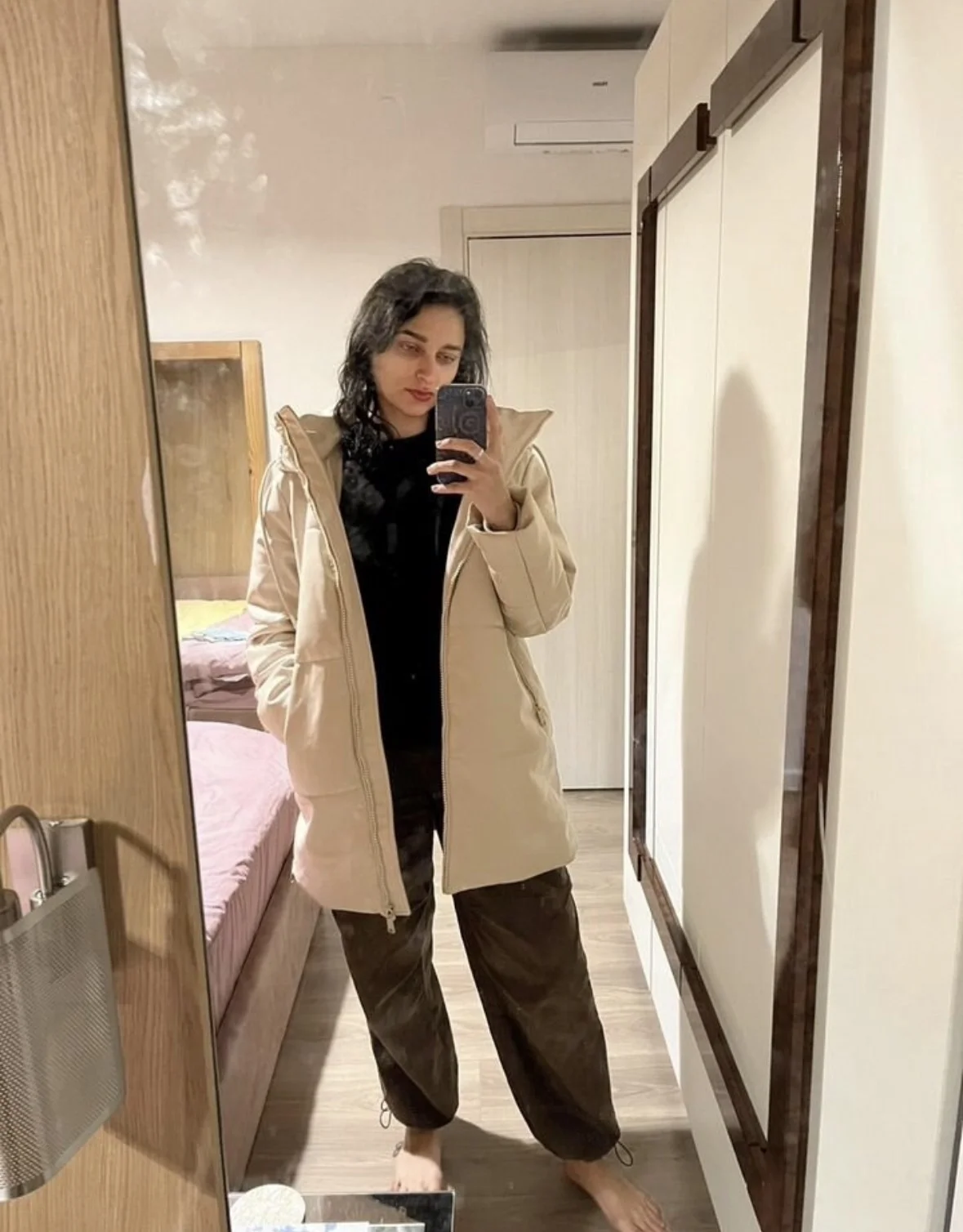 Зимняя женская куртка Zara - миниатюра 2