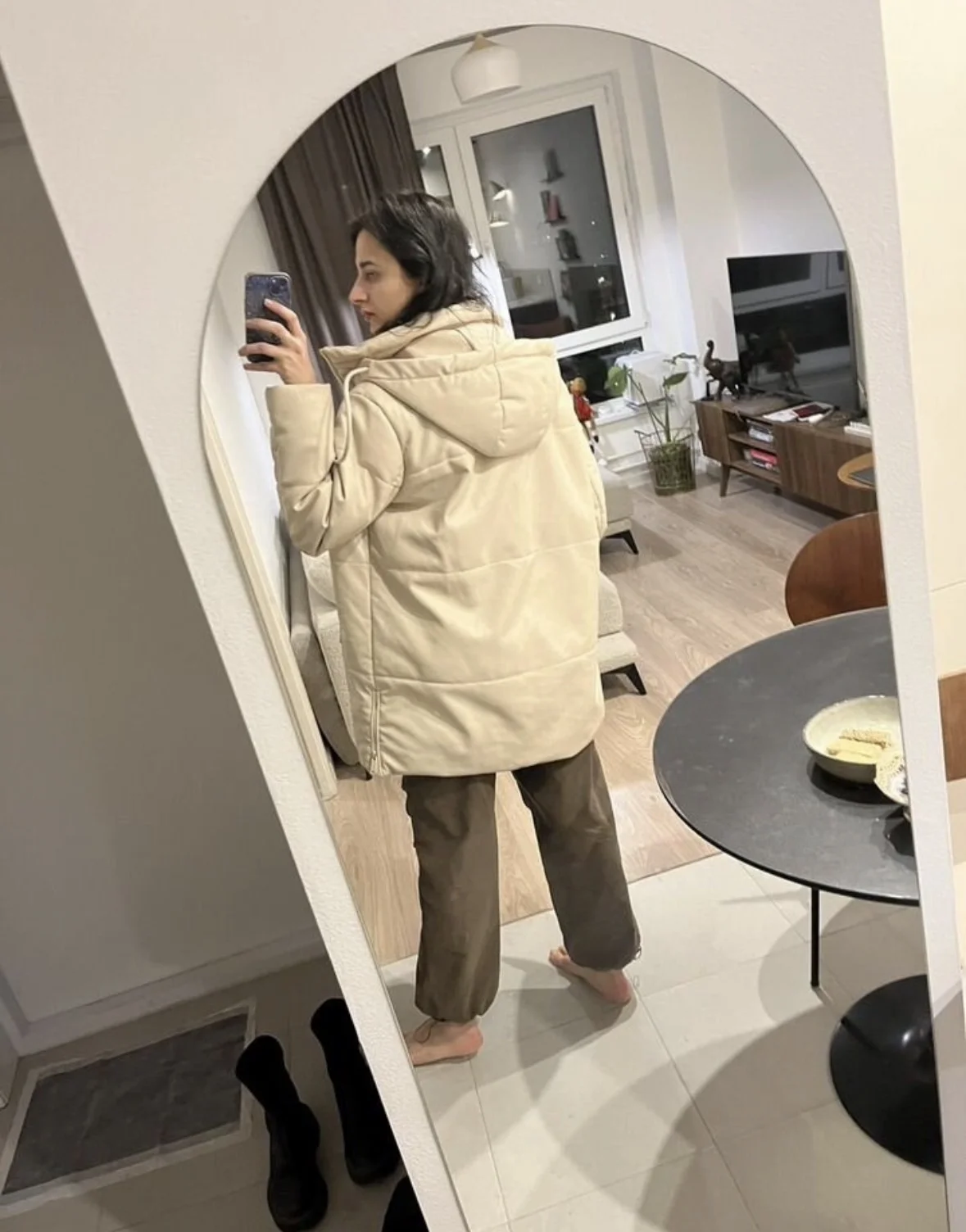 Зимняя женская куртка Zara - миниатюра 4